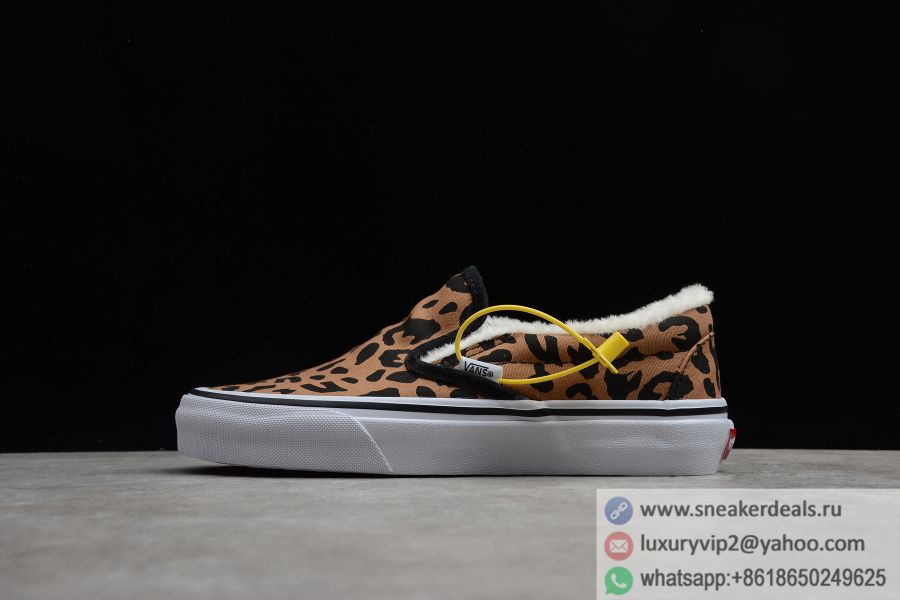Vans Slip-On Fur Leopard VN000EYYX15 Unisex Skate Shoes